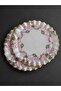 Pink Lace 26 cm 6 Pcs Serving Plate - 2
