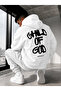 Unisex Child of God Front-Back Printed Embossed Sweatshirt - 2