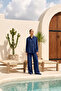 Marina Set with Shirt and Shell Trousers 5126 Navy Blue - 4