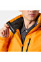 Men's Crew Hooded Midlayer Ignite Orange Fleece Coat 2 - 5