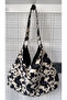 Cow Print Suede Cow Pattern Shopper Bag Women's Shoulder Bag (28*49)