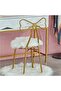 Makeup Chair Gold 43x80x40cm - 5