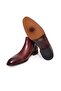 Brown Laceless Genuine Leather Men's Boots - 3