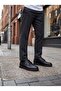 Thick Padded Sole Matte Shiny Boys' Classic Corded Circumcision Suit Shoes