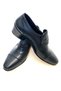 Men's Genuine Leather and Leather Striped Loafers with Maskerat Design High Heel Shoes - 2