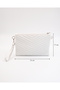 Women's Embossed Portfolio & Clutch Bag - 5