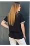 Plus Size V-Neck Blouse with Soft Texture, Collar and Sleeve End Details - 4