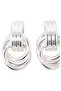 Women Triple Row Knot Earrings