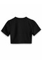 Basic Siyah Crop - 2