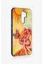 Redmi 9 Compatible Tiger of the Sun Patterned Silicone Case - 3
