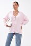 Women's Buttoned Long Cardigan 265156 - 3