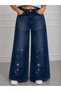 Classic Wide Leg Starry Jeans - 2