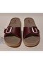 Adjustable Single Buckle Anatomical Soft Sole Extra Lightweight Women's Home and Guest Slippers - 4