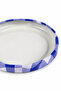 30 Pieces Gingham Patterned 82mm Jar Lids Mixed Color Ra668 - 7