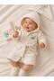 Baby Boy Hooded Bathrobe Set |   Soft Textured Baby Towel, Bathrobe and Booties Set |   Newborn Baby Gift Set