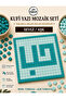 Kufi Lettering Mosaic Set – Words with Meaning in Stones