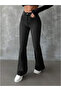 Women's Smoked Spanish Flared Jean Pants - 2