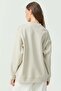 Crew Neck Oversized Sweat Top - 7
