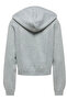 Women's Onlgigi Ls Short Gray Sweatshirt - 15374935 - 2
