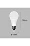 |   مصباح LED |   E27 |   أبيض محايد |   للإضاءة المنزلية والتجارية |   مصباح موفر للطاقة - 3