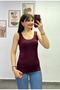 Thick Strapped Cotton Fabric Undershirt - 2