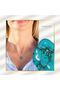 Zodiac Signs Collection 100% Natural Turquoise Necklace - Sagittarius Sign Stone - 3