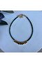Drop stone afghan beaded anklet - 2