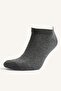 Men's 5-Piece Cotton Textured Booties Socks Set I2942Axns - 2