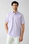 Short Sleeve Regular Fit Striped Pocketed 100% Cotton Shirt