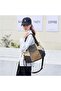 Women's Canvas Handbags Tote Purse for Work, Medium Casual Multi Pocket Crossbody Tote Bag with Shoulder Strap - 6