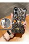 iPhone 16 Compatible Transparent Four-Corner Silicone Coated Glossy Edge Case