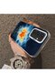 Samsung Galaxy S24 Compatible Silicone Edge Hard Back Case Star Patterned Lover Couple Phone Case - 4