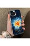 حافظة هاتف متوافقة مع هاتف iPhone 12 Pro Max مصنوعة من السيليكون بحافة صلبة وخلفية صلبة بنمط نجمة للزوجين - 3