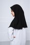 Girls Hijab for Kids – Modest Islamic Headscarf for Muslim Girls, Stylish Kids Hijab with Front Button Detail & Delicate Trim - 4