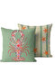 Marine Themed 2-Piece Throw Pillow Cover - 7