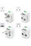 URBANNX Worldwide All in One Universal Travel Adapter Multi Plugs, UK/US/EU/AUS/NZ Europe Plug - 2