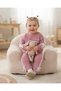 Baby Girl Stylish Bow Detailed Embroidered Seasonal 6-9-12-18-24 Months Stylish Baby Set
