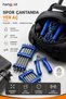 5 Spring Chest and Arm Strengthening Tools + Jump Rope + Hand Spring Fitness Sports Exercise Set - 6