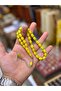 Yellow Bleeding Vine Catalin Prayer Beads - 3