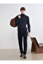 Navy Blue Standard Size Men's Trousers - 2