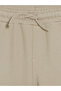 Lcw kids beige elastic waist boy's pants - 4