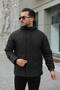 Men's Quilted Coat Water and Wind Resistant Winter Jacket - 2