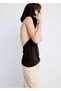 Halter yaka triko bluz - 6