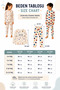 100% Cotton Unisex Children's Pajama Set – Long Sleeve - 6