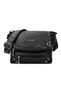 Multi-Pocket Faux Leather Shoulder and Crossbody Bag with Flap – Vintage Model with Adjustable Strap - 7