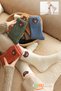 5 Pairs of Women's Terry Thermal Socks with Teddy Pattern and Fleece Inside - 2