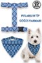 Adjustable Printed H-Type Chest Harness Set with Scarf