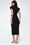 Busem Women's Half Turtleneck Midi Dress - 3