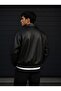 Yari Oversize Men's Leather Jacket - 3