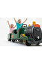 Kids Ride-On Train For Backyard Fun – Battery Powered With Remote Control, Real Steam Stack, MP3 & Working Caboose - 2